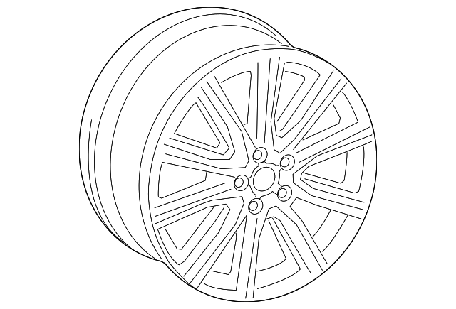 4G0-601-025-BF WHEEL, ALLOY