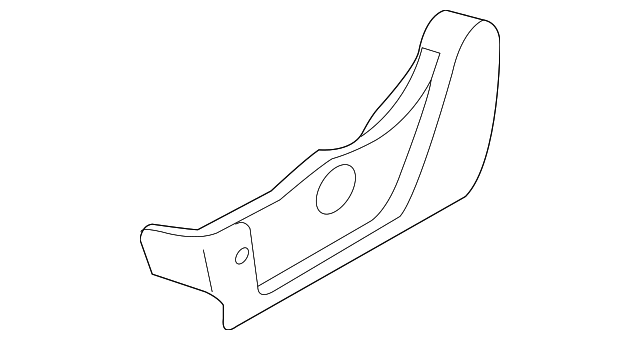 88170-2K050WK Деталь RECLINE COVER, LEFT