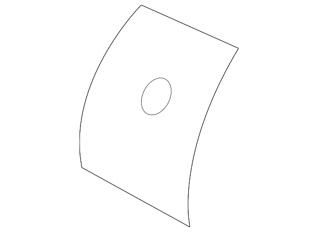 88360-2K010AHL Деталь SEAT BACK COVER, LEFT