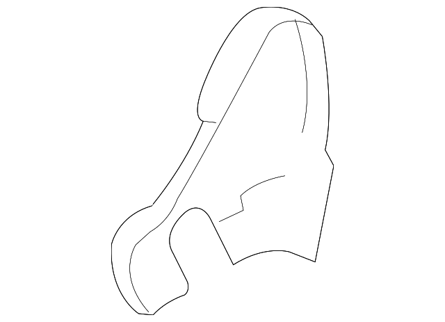 88280-2K000WK Деталь RECLINE COVER, RIGHT