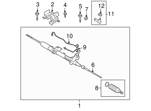 Outlander STEERING GEAR & LINKAGE 2
