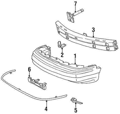 Crown Victoria BUMPER & COMPONENTS - FRONT