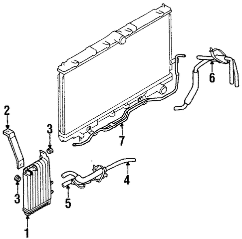 Eclipse TRANS OIL COOLER
