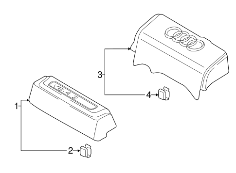 Q7 ENGINE APPEARANCE COVER