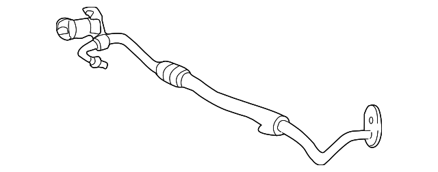 3L2Z3A719DA Деталь PRESSURE HOSE