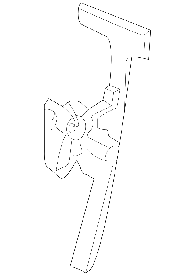 55363286AE Деталь WINDOW REGULATOR, RIGHT