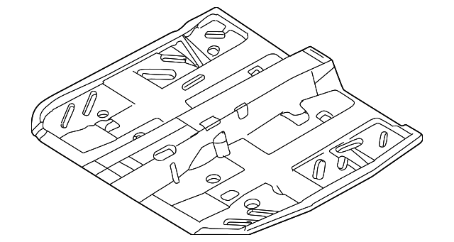 MR535262 Деталь FLOOR PAN