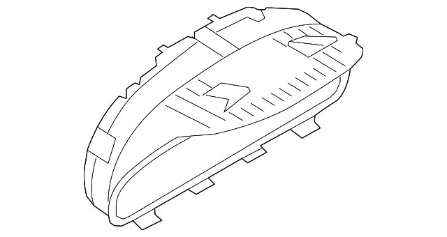 62109364736 CLUSTER ASSY