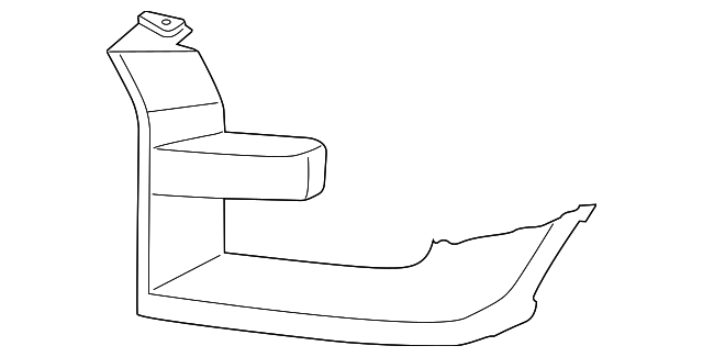 FL3Z-17C755-CPTM Деталь TRIM MOLDING, LEFT