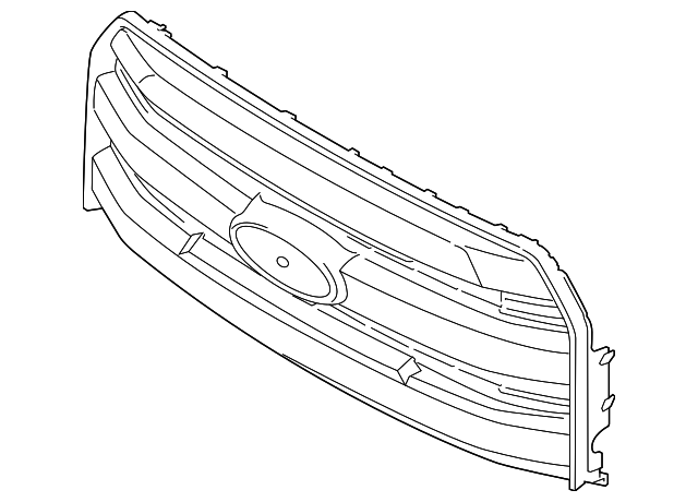FL3Z-8200-JA Деталь GRILLE