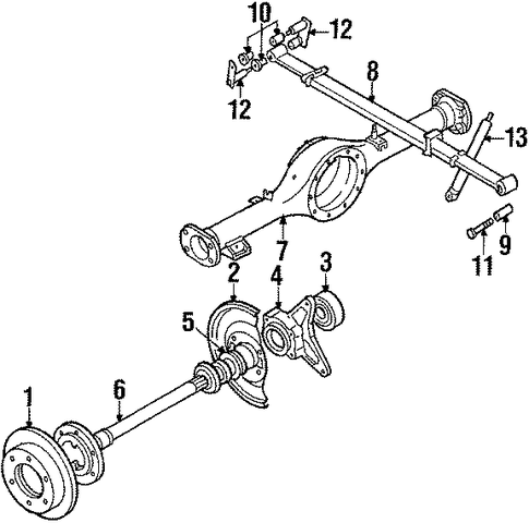 Trooper REAR BRAKES