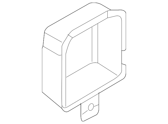 88897-2E000 Деталь RETRACTOR COVER, LEFT