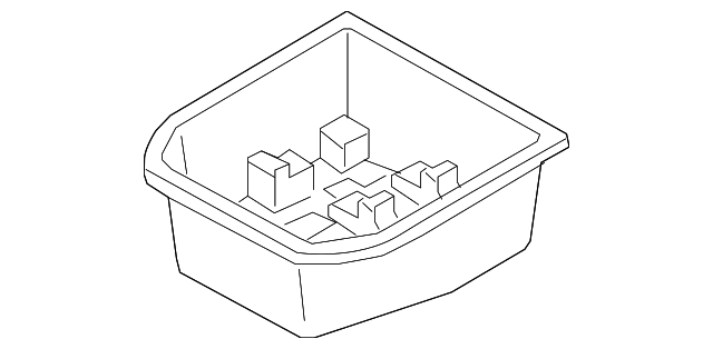 7646A157 Деталь STORAGE BOX