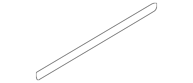 8E0-853-970-7DL Деталь LOWER MOLDING, RIGHT