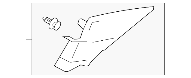 94013FJ000ME Деталь UPPER QTR TRIM, RIGHT