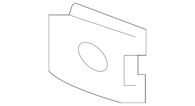 MU440015 Деталь GRILLE ASSY U-NUT