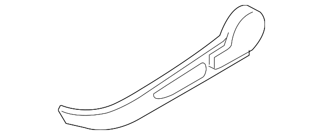 GK3J881HX02 Деталь SIDE COVER, LEFT