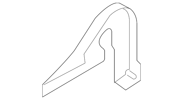 GK3J881G702 Деталь RECLINE COVER, LEFT