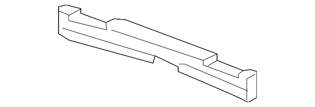 71570-SWA-A01 ABSORBER, RR. BUMPER
