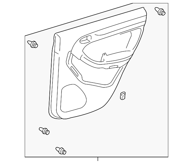 67630-35A00-B2 Деталь DOOR TRIM PANEL, RIGHT