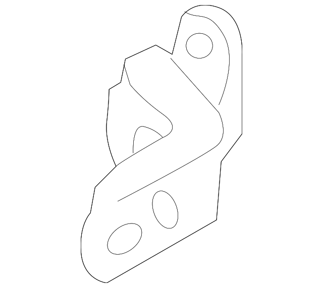 824017S000 Деталь LOWER HINGE, RIGHT