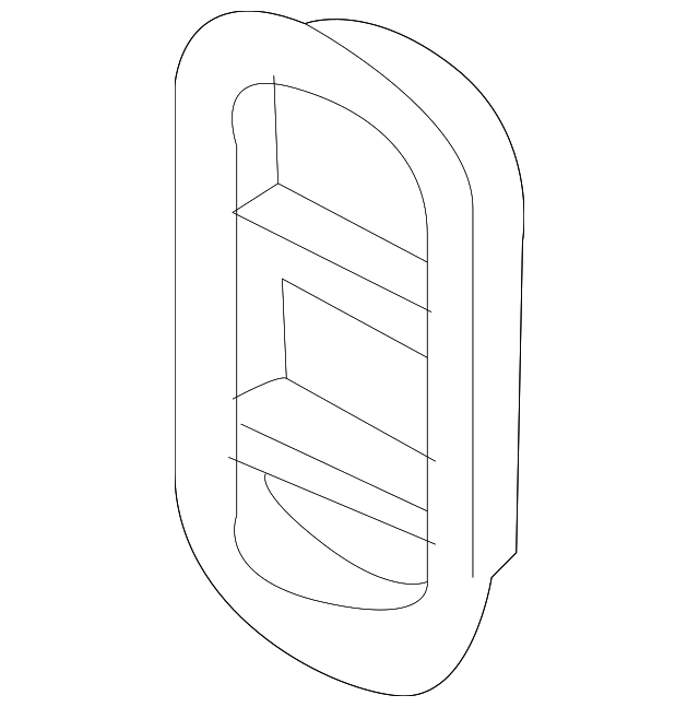 824417S000 Деталь CHECK ROD PROTECTOR, LEFT