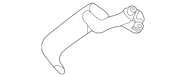 80670ZW10A Деталь HANDLE, INSIDE, RIGHT