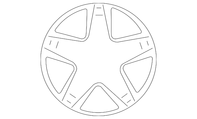 MR961081HA Деталь WHEEL, ALLOY