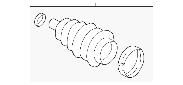 19149882 OUTER BOOT, LEFT