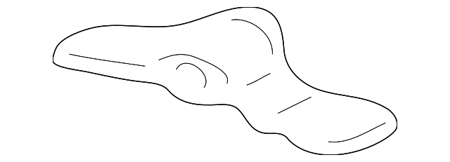 5303021AE Деталь LICENSE LAMP, LEFT