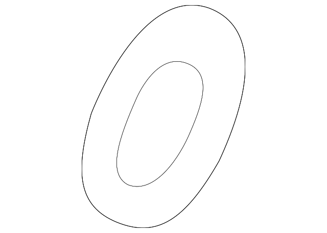 22600784 LOCK CYLINDER GASKET, RIGHT