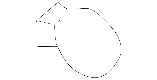 15755590 Деталь FUEL DOOR, LEFT