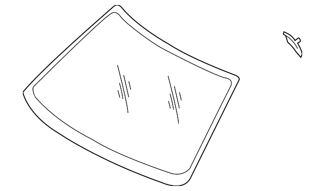 65009AG04A Деталь WINDSHIELD