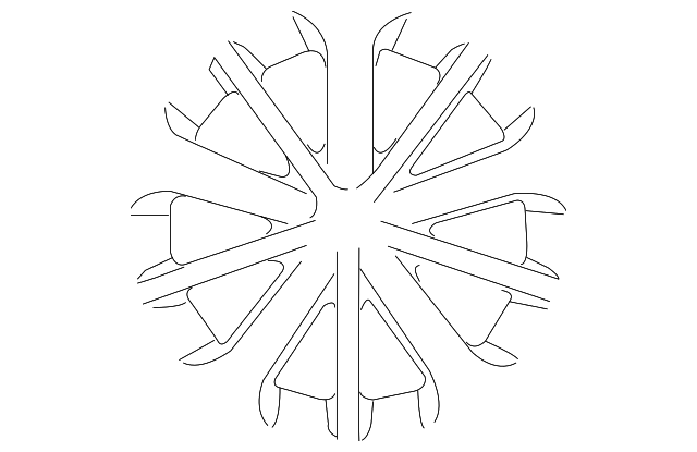 9965-88-6560 WHEEL, ALLOY