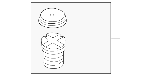 55150-3E000 Деталь STOPPER, LEFT