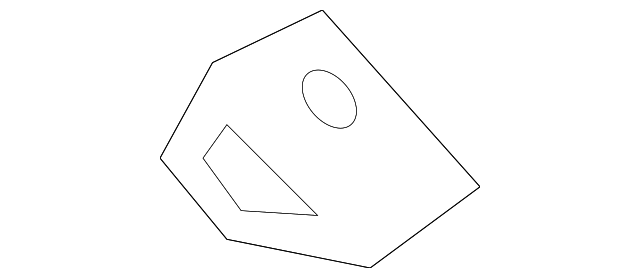 7391182Z10 Деталь PASSENGER AIR BAG BRACKET