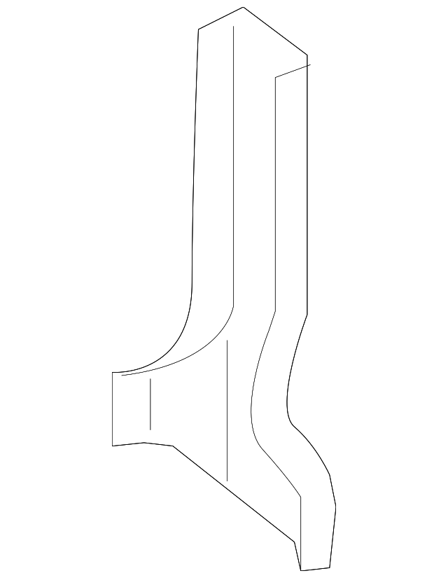 7321182Z00 Деталь INSTRUMENT PANEL STAY, LEFT