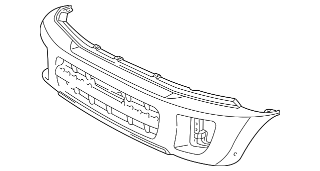 52119-42301 BUMPER COVER