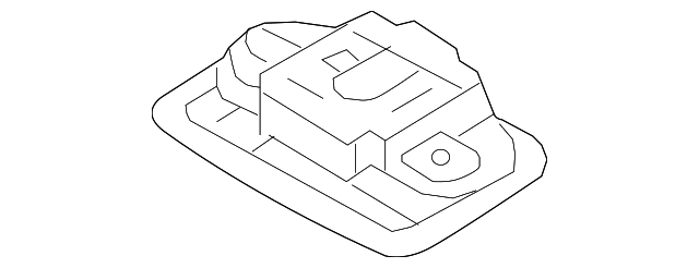 92850-3W000ED Деталь DOME LAMP ASSY