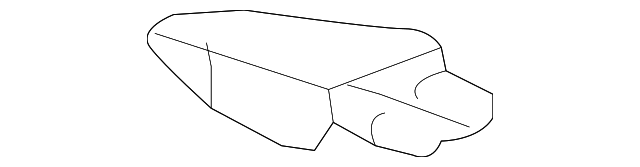 25926502 Деталь SIDE RAIL FRONT CAP, RIGHT