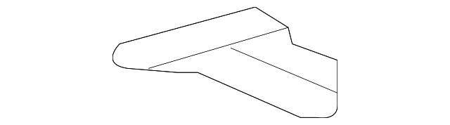 25926500 Деталь SIDE RAIL FRONT CAP, RIGHT