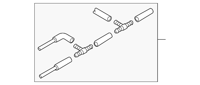 420-131-385-Q Деталь VACUUM HOSE