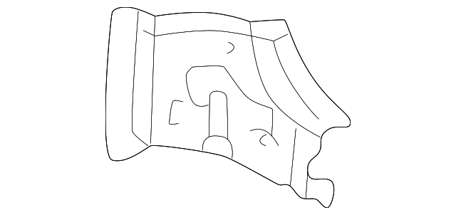 61733-48901 Деталь LOWER PANEL, RIGHT