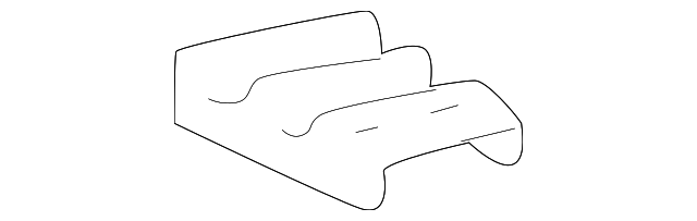 61656-48010 Деталь WHEELHOUSE ASSY GUSSET, LEFT