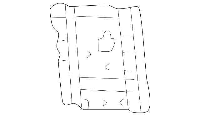 61737-48010 Деталь LOWER PANEL, RIGHT