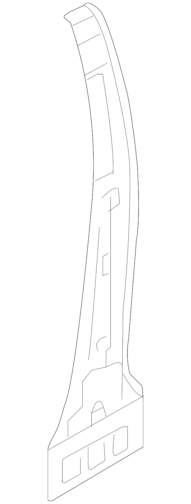 G6530-3WCMD Деталь INNER CENTER PLR, RIGHT