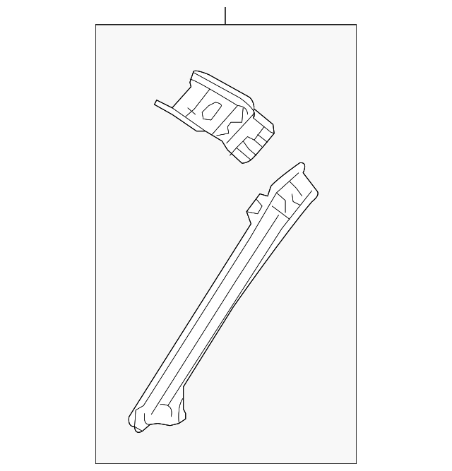 G6230-3WCMB Деталь INNER W/S PILLAR, RIGHT