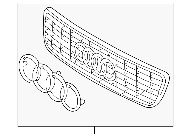 4Z7-853-651-3FZ GRILLE