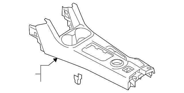 8011A975XA SHIFT PANEL