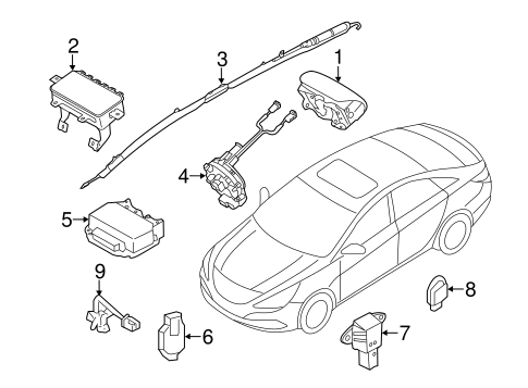 Sonata AIR BAG COMPONENTS